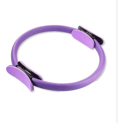 Anneau de pilates - Violet - Mousse EVA Écologique - Équipement de Fitness - Résistance et Force (1/4)