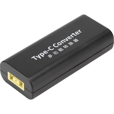 Selbstadaptierendes Netzteil für Lenovo-Computer, quadratische Buchse auf USB-C (1/5)