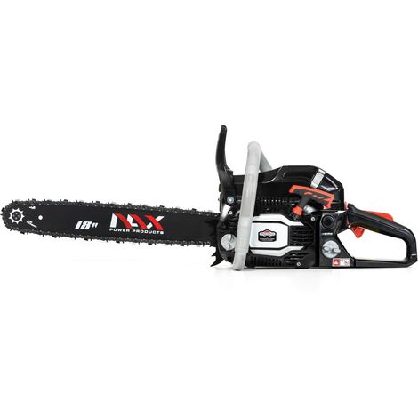 NAX POWER PRODUCTS 400C motore 51,5 cm3 1,8 kW Briggs & Stratton prodotto con licenza barra guida 18" 45 cm sistema di rimbalzo Low Kickback motosega a scoppio motosega (1/4)