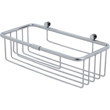 Panier de douche rectangulaire 25228 cm chrome - CRISTINA ONDYNA SHD1551