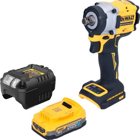 Avvitatore a impulsi a batteria DeWalt DCF 921 NT 18 V 400 Nm 1/2" brushless + TSTAK - senza batteria, senza caricabatterie (1/5)