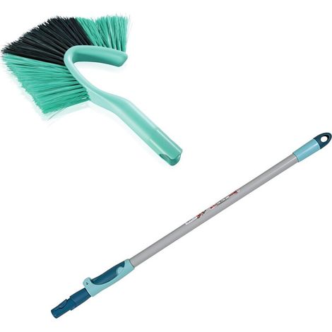 Leifheit 41524 Staubbesen Dusty + 56673 Teleskopstiel Teleskopstange