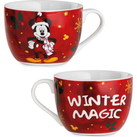 Disney Winter Magic Mickey Mouse tazza cappuccino 520 ml (1/2)