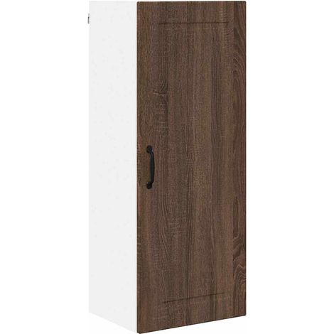 Meuble mural de cuisine,Armoire de cuisine avec porte Chêne brun 40 x 31 x 100 cm CFW73666 (1/5)