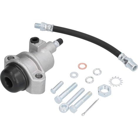 Kit de Cylindre Récepteur D'embrayage avec Tuyau et Raccords de Remplacement pour MGA MGB 1955‑1980, Cylindre Récepteur OEM GSY106, Tuyau GVP1001, écrou Rondelle de Blocage WE600101, Rondelle