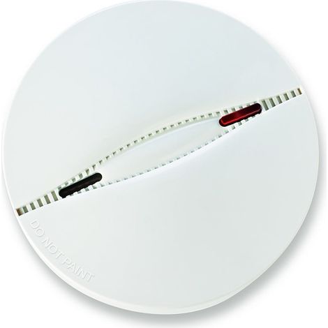 Détecteur de fumée sans fil PowerG – Alarme sonore 85 dB – Installation murale ou plafond – Technologie FHSS-ARMT – Visonic