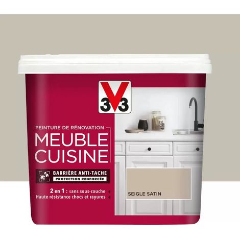 Peinture De Rénovation V33 Meuble De Cuisine Seigle 0,75 L (1/4)
