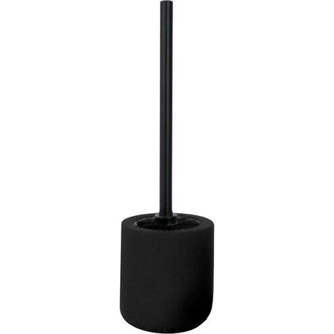 Brosse WC Unie Soft Touch "Mambo" 38cm Noir (1/2)