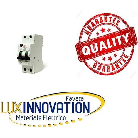 INTERRUTTORE SALVA VITA 0.3 DIFFERENZIALE MAGNETOTERMICO 300m 20A 6KA MENO SENSIBILE AEGD90C20/300