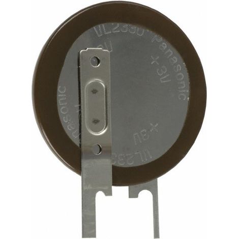 Bateria Recargable LITIO 3Vdc 50mAh 2pin Posicion Vertical