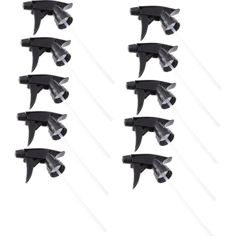 Lot de 10 buses rechange pour flacons pulvérisateurs - Buses qualité supérieure une pulvérisation efficace Idéal le bureau et nettoyage domestique (1/5)