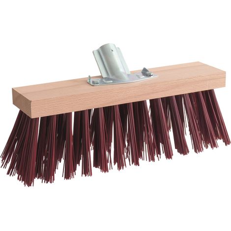 Balai de Cantonnier PVC 40 cm - Haute Densité - Sans Manche - Wilmart