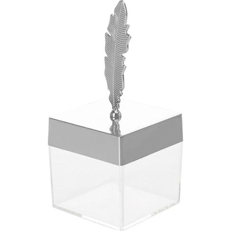 12 quadratische, durchsichtige Kunststoffboxen mit Federdeckeln, kleine Aufbewahrungswürfel für Schmuck, Bonbonboxen für Hochzeiten, Partys und Gastgeschenke
