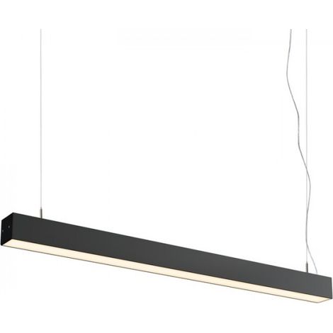 Lampadario LED PESANTE 75 a sospensione nero 230V LED 40W 3000K