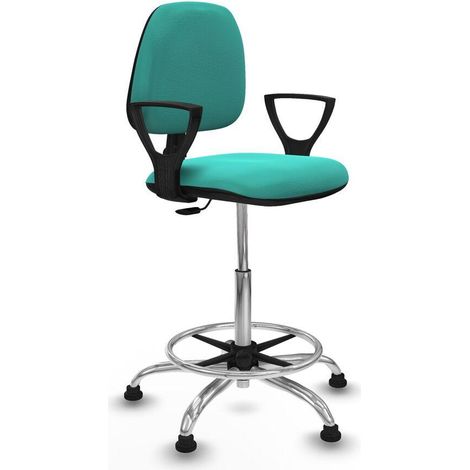 Piqueras y Crespo Ergonomischer Bürostuhl in Türkis (1/3)