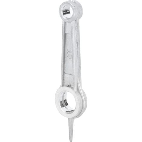 bielle double broche en fonte d'aluminium petite bielle en métal à inertie pour compresseurs d'air (1/5)