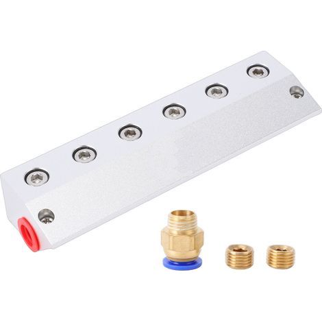 Lame de soufflage d'air en alliage d'aluminium de 150mm, avec Port fileté de 1/4 de pouce, industriel comprimé pour le dépoussiérage de l'eau (1/5)