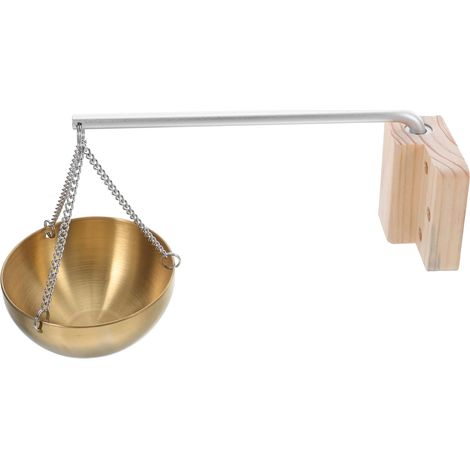 Bol à Huile Essentielle Mural Acier Inoxydable pour Sauna Support Aromathérapie Résistant Accessoire Spa et Salon Multifonction pour Diffusion Huiles Aromatiques (1/5)