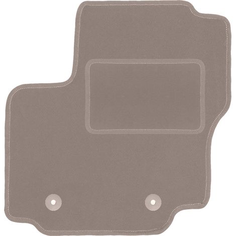 Beige Fahrermatte für: Ford S-MAX MK1 Minivan (2006-2011)