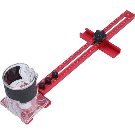 Beyamis Support de fraisage détachable - Gabarit découpe circulaire pour travail bois (1/5)