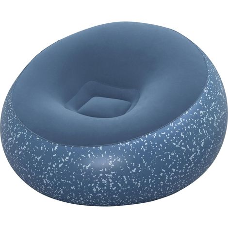 Poltrona gonfiabile, pouf gonfiabile, materassino per seduta, 112x112 cm, Bestway 75154 (1/5)