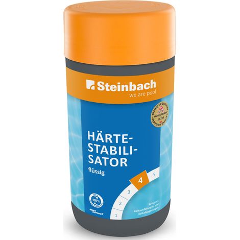 Steinbach Poolpflege Härtestabilisator 1 L, besondere Anwendung, flüssig Poolchemie (1/5)