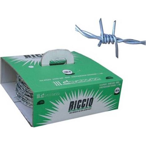 FILO ZINCATO SPINATO RICCIO 100 M F.1,70 DA 5 KG