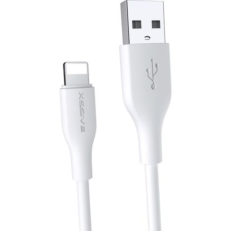 2.4A 2 Meter iPhone Datenkabel 2.4A USB zu iPhone Schnell-Ladekabel (1/2)