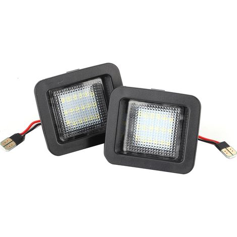 Luci targa, 1 coppia di luci targa auto con 18 LED, ricambio per illuminazione auto per F150 2015 e successivi. (1/5)