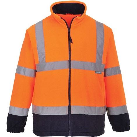 Polaire haute visibilité Portwest bicolore Orange / Marine XXL (1/2)