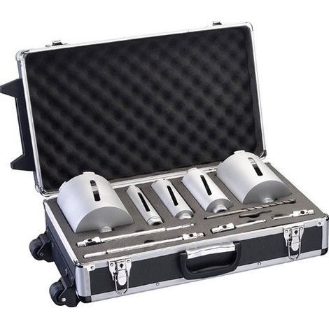 Set di 5 corone diamantate BOSCH per carotaggio a secco - 2608587007