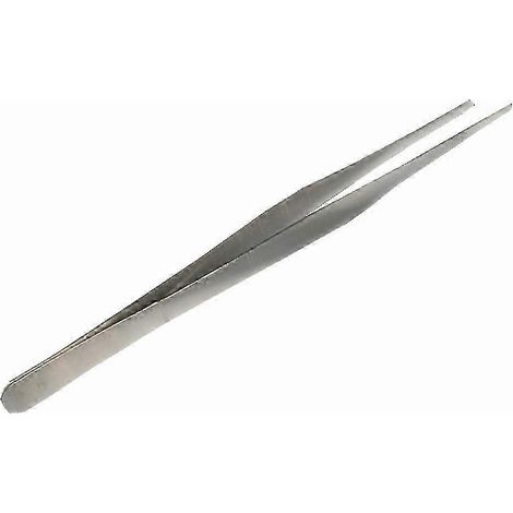Pince à épiler droite en acier inoxydable pour reptiles, insectes et animaux de compagnie-Straight 20cm