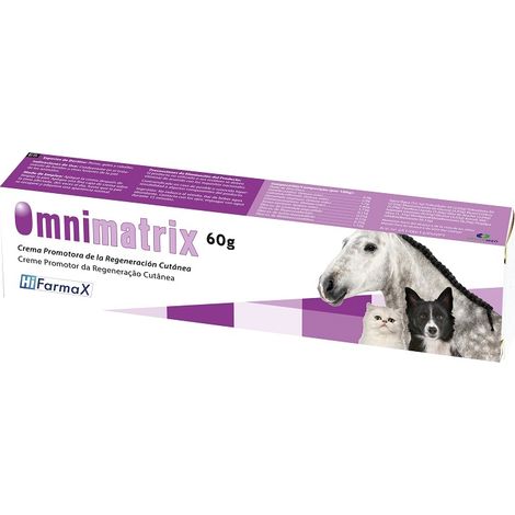 Hifarmax omnimatrix - Crema per il trattamento e la rigenerazione di ferite o lesioni cutanee in cani, gatti e cavalli - tubo 60 gr.