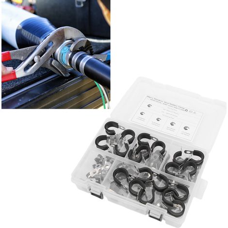 Kabelbinder-Sets in 6 Größen (80 Stück pro Set: 1/4'', 5/16'', 3/8'', 1/2'', 5/8'', 3/4'') (1/5)