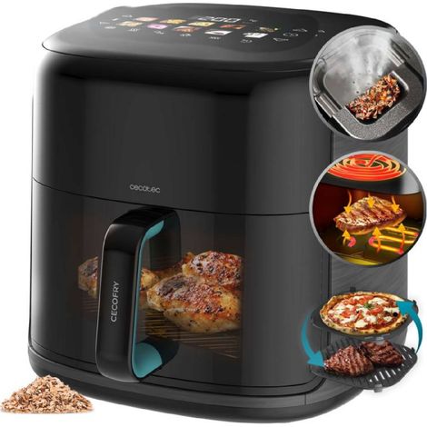 Cecotec Freidora sin aceite Cecofry&Grill Smokin'Prime 8500