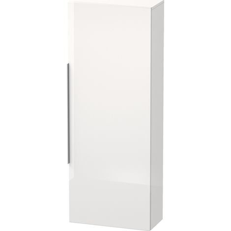 Duravit Happy D.2 armadio semi-alto 500mm 9250, 1 anta, cerniera destra, Colore (anteriore/corpo): Decoro bianco lucido - H29250R2222 (1/2)