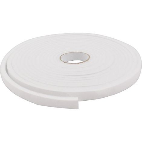 Burlete adhesivo espuma 12mm 10M Blanco GSC 003803807 (1/4)