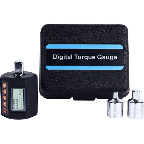 affichage numérique compteur de Torsion alarme de lumière sonore adaptateur de clé de Torsion Portable précis pour la réparation de voiture à domicile 200N.m (1/5)