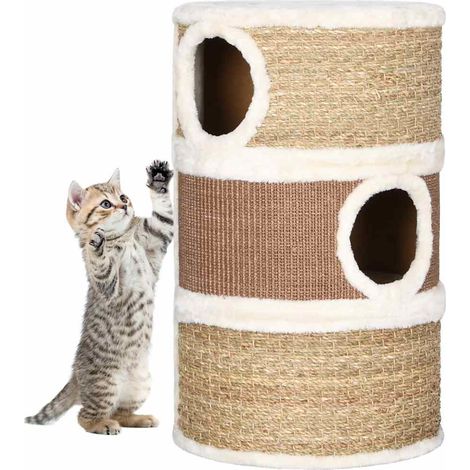 Katzen-Kratztonne 60 cm Seegras