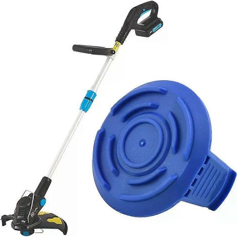 capuchon de protection bleu pour bobine de coupe-bordures Mac Allister MGTP18Li - Pièces détachées en plastique pour outils de jardin motorisés -xj (1/5)