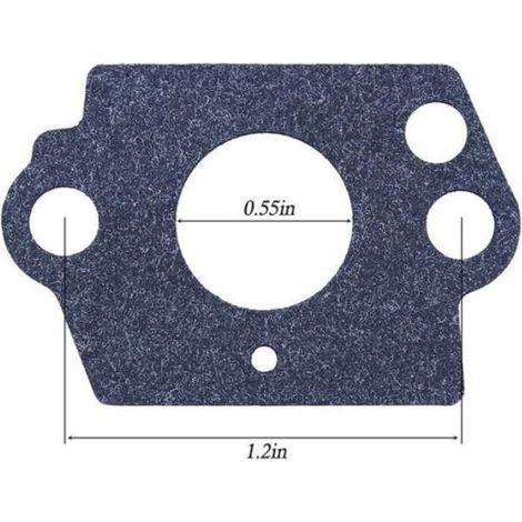 Entretoise Carburateur - Pour Trimmer STIHL 128C 128L 128D 128RJ - Compatible Zama C1Q-W40A - Lot de 6 (1/4)
