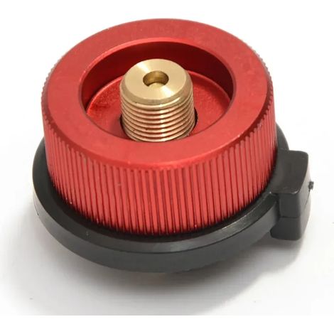 Adaptateur pour bouteille de gaz de réchaud de camping, adaptateur pour bouteille de propane, adaptateur standard américain, tête de conversion pour brûleur à gaz, équipement de camping, réchauds de c (1/5)