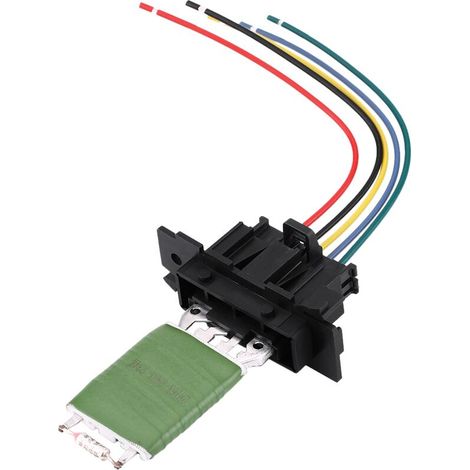 Resistenza ventola motore riscaldamento con cablaggio di riparazione per Fiat Grande Punto Qubo (1/4)