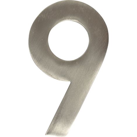 N°9 - Laiton finition Inox 90mm - 4003290 (1/2)