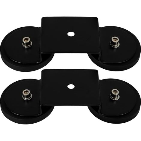 Magnetic Mount for LED Light Bar Stainless Steel Mounting Bracket for Car and Truck Installation Without Drilling Compatible with Most Models (1/5)