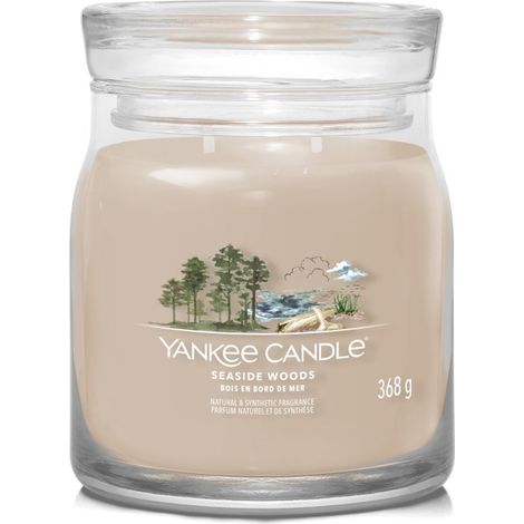 Seaside Woods – Yankee Candle Signature – Mittlere Duftkerze mit zwei Dochten – Neu für 2022 (1/2)
