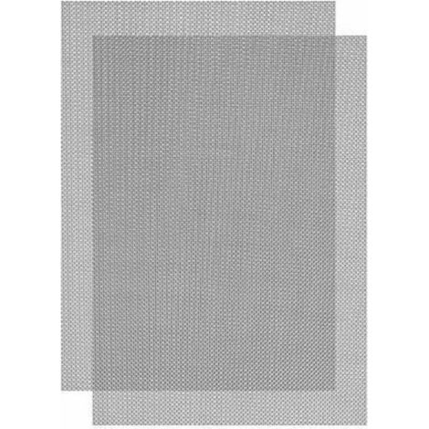 Grille d'aération métallique anti-rongeurs en acier inoxydable 304 (210 x 300 mm) - Lot de 2 (1/5)