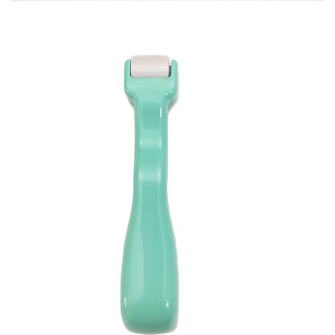 1 Pcs Poignée en plastique presse roue rouleau os stylo patchwork couture artefact fixe tissu imprimante-vert clair