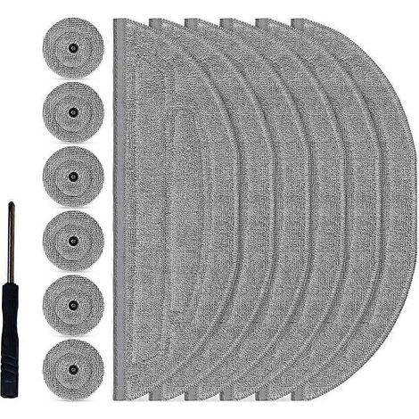 Serpillière Pads pour S8 MaxV Ultra / S8 Max Ultra Robot Aspirateur Serpillière Cloth Refills (1/5)