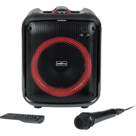 BIGBEN PARTYBTHPMAX - Enceinte lumineuse sans fil - Bluetooth 5.3 - 200W - USB, SD, Aux-In - Micro filaire (idéal Karaoké) (1/5)